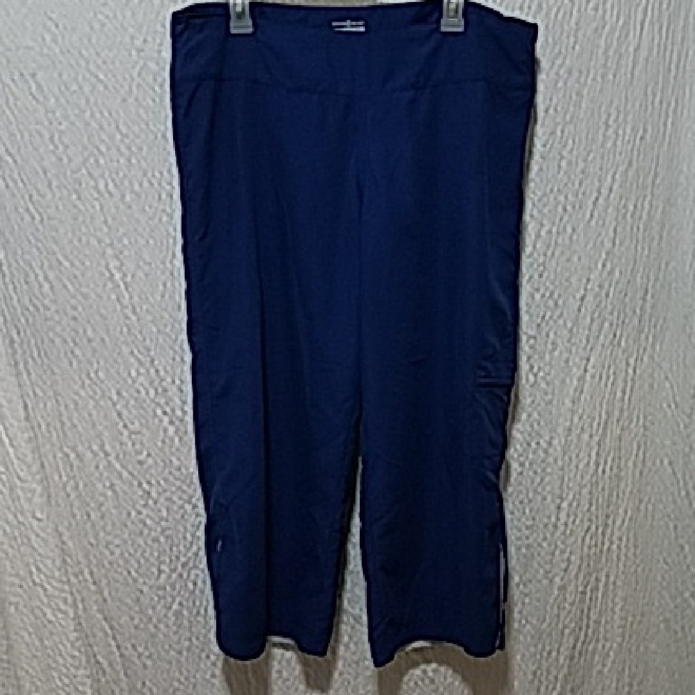 Size 12 Vintage Lululemon Bright Blue Track Pants Made In Vancouver L
